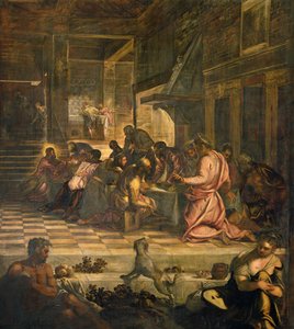 最後の晩餐（パネル） 作： Jacopo Robusti Tintoretto